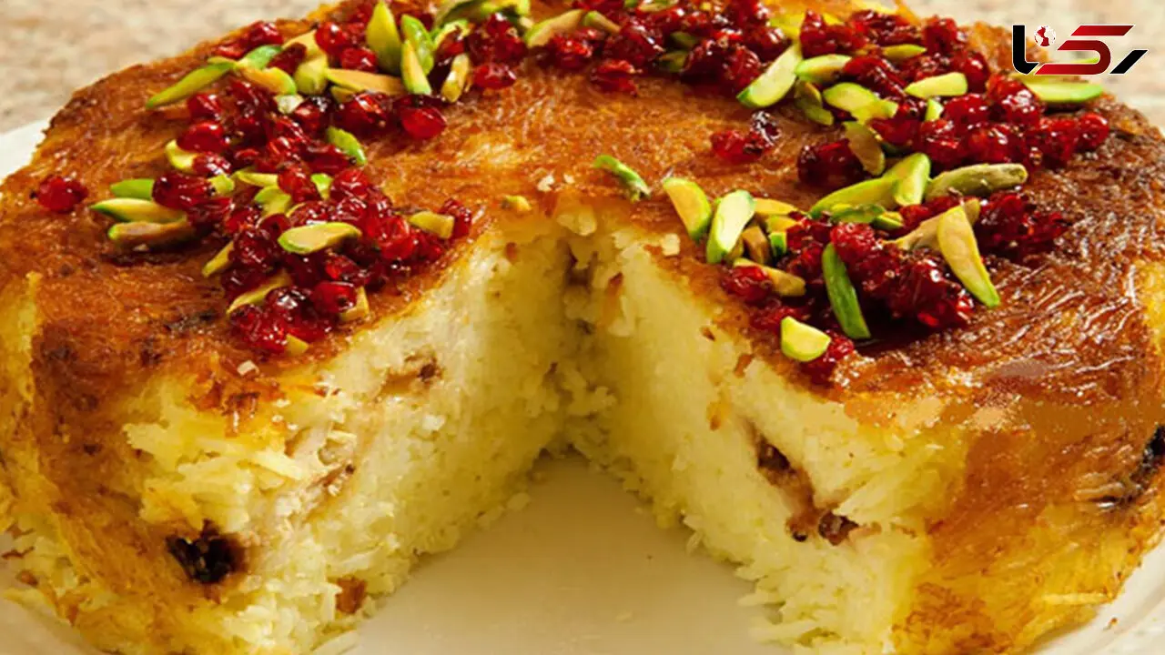 طرز تهیه ته چین مرغ خوشمزه و مجلسی + فیلم
