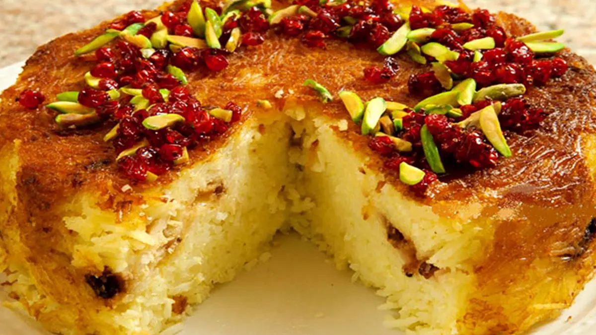 طرز تهیه ته چین مرغ خوشمزه و مجلسی