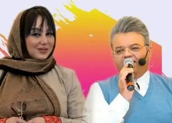 فیلم آواز احساسی /  گریه های بهنوش بختیاری بخاطرحرکت آذری افشین آذری 