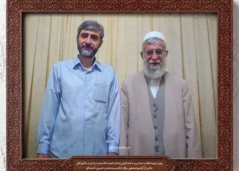 سفر در زمان / عکس دیده نشده شهید باقری در کنار رهبر شهید انقلاب