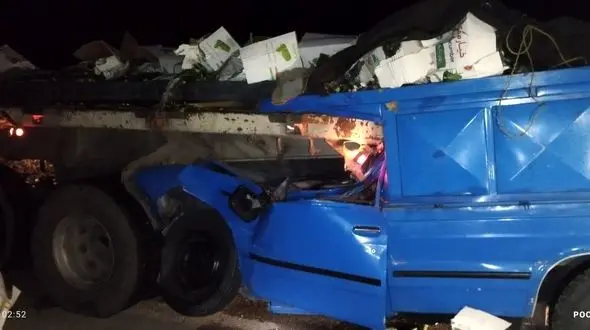 فیلم دلخراش از تصادف مرگبار نیسان آبی با تریلر در اتوبان پیامبر اعظم + عکس و جزییات