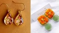 استایل جذاب با گوشواره رزین دست ساز؛ 15 مدل شگفت‌ انگیز