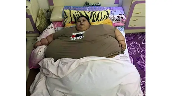 چاق ترین زن جهان کیست؟+ تصاویر 