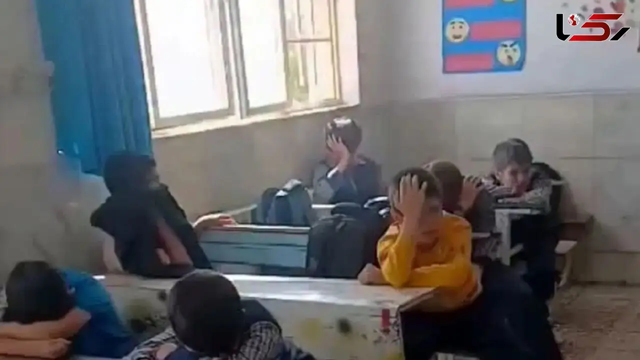 فیلم آواز جگرسوز /  معلم تو راه مدرسه تصادف کرده و فوت شده ببین دانش آموزان چه بلوایی میکنن