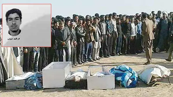 شلیک پلیس به عامل قتل عام خانوادگی فهرج کرمان / دستگیری 3 عضو خانواده قاتل +عکس