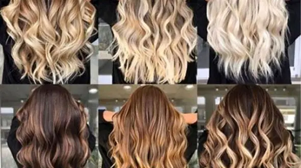 رنگ موی آمبره مد سال 1403 