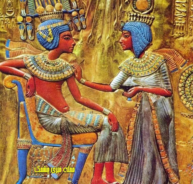 چهره واقعی آخناتون و همسرش نفرتیتی