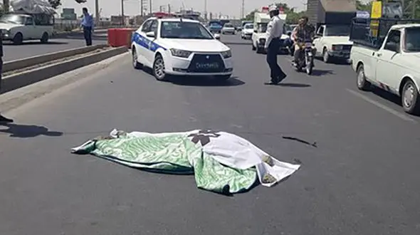 مرگ هولناک دختر 17 ساله در کنار 3 کودک / تصادف هولناک در دزفول