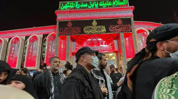 قالیباف در آیین پیاده روی اربعین حسینی 