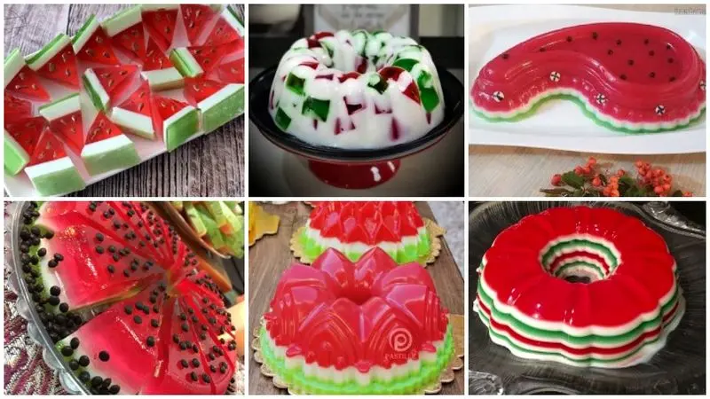 ژله‌های قالبی با فرم‌های خاص یلدایی