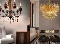 جدیدترین مدل‌ های لوستر پذیرایی لوکس و براق