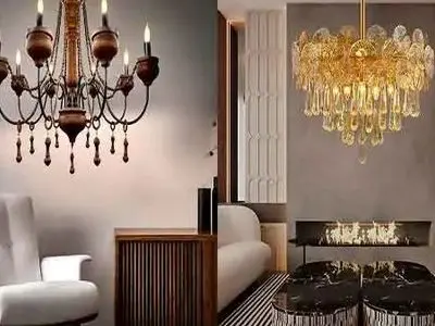 جدیدترین مدل‌ های لوستر پذیرایی لوکس و براق