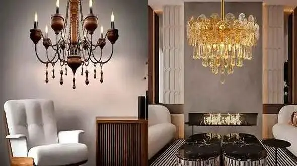 جدیدترین مدل‌ های لوستر پذیرایی لوکس و براق