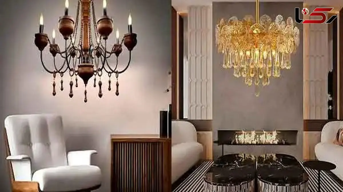 جدیدترین مدل‌ های لوستر پذیرایی لوکس و براق