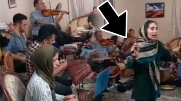 کنسرت خانگی خانواده هنرمند اصفهانی