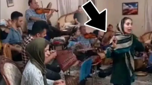 کنسرت خانگی خانواده هنرمند اصفهانی