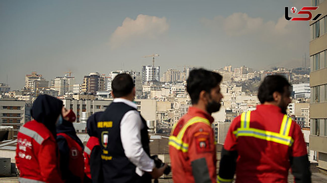 نجات ۶۰ نفر از آتش‌سوزی یک مجتمع مسکونی در تهران