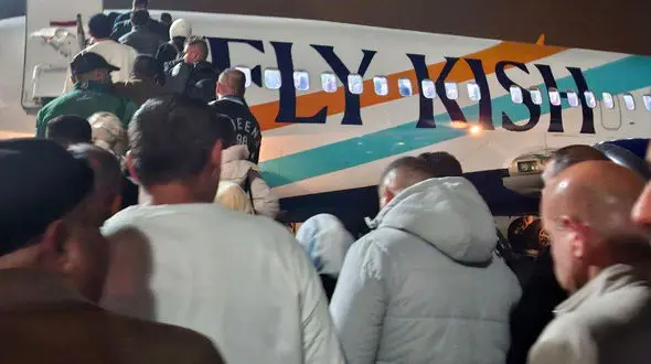 فرود اضطراری پرواز فلای‌کیش پس از ترکیدگی لاستیک در آسمان تهران