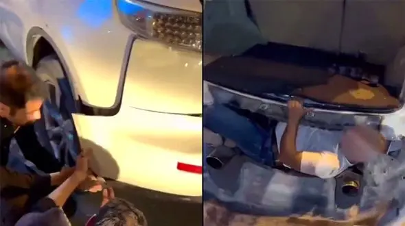 عجیب ترین ورود غیرمجاز یک پاکستانی به دبی + فیلم