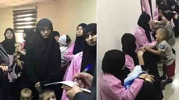 حبس ابد برای 19 زن داعشی + عکس 