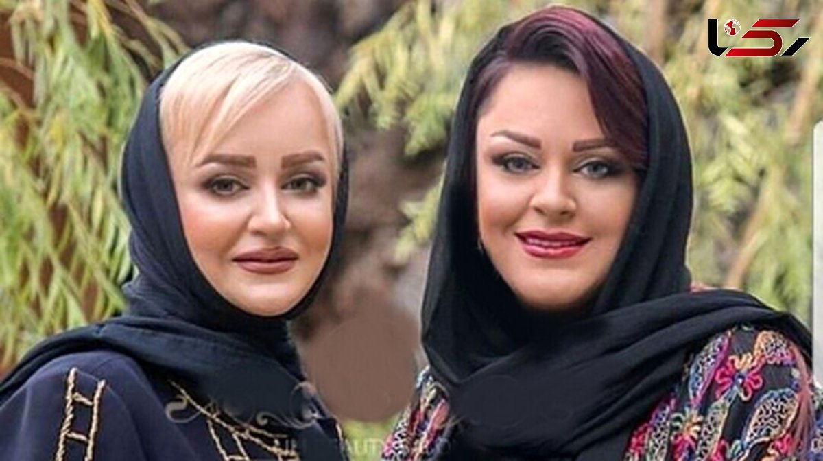 نگاهی به آشپزخانه نعیمه نظامدوست با کابینتهای قهوهای سوخته و لوازم برقی سفید/ چهره خواهر نعیمه نظام دوست با شباهتی بسیار زیاد!