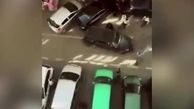 فیلم حادثه ای و مشابه با دیوانگی راننده وانت در تهران