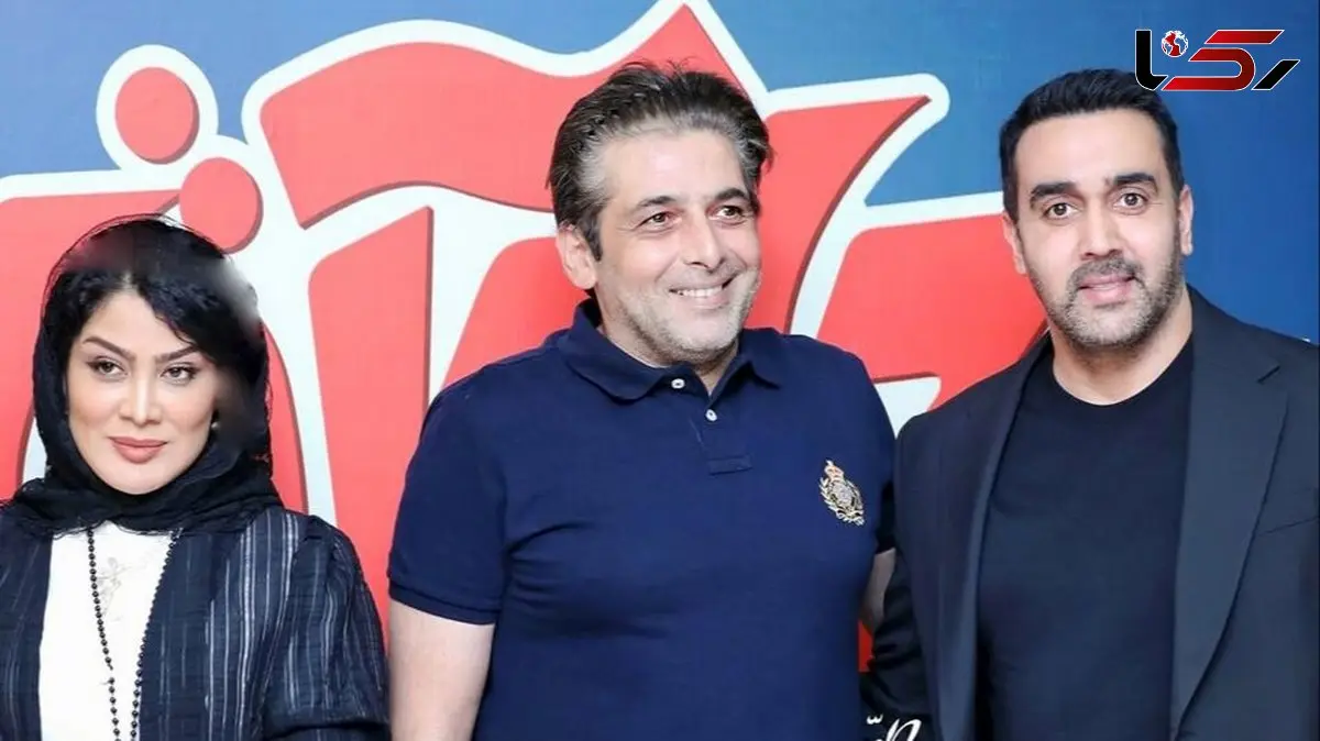 فیلم |  تیپ و استایل جذاب پوریا پورسرخ، حمید گودرزی، زهرا جهرمی و بهزاد فراهانی در اکران فیلم  «سلام علیکم حاج آقا»