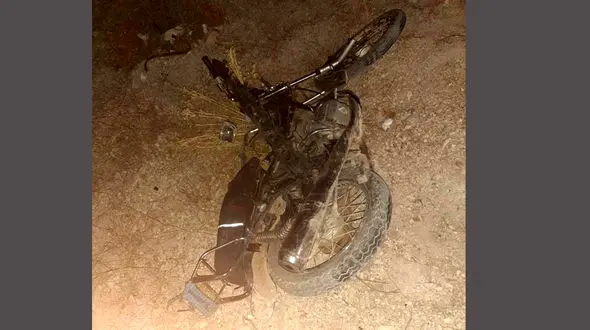 تصادف مرگبار پژو 207 با موتور در جاده دارالمیزان شیراز