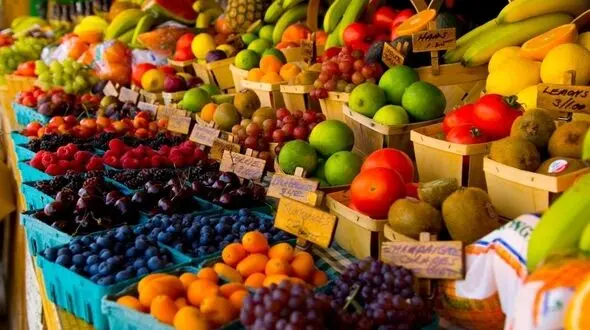  قیمت انواع میوه و تره‌بار در سطح شهر تهران