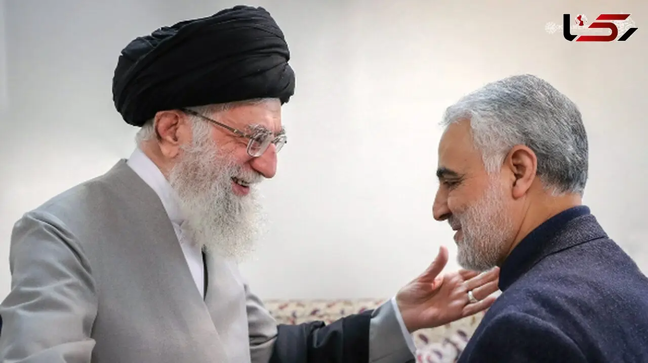 فیلم / واکنش رهبر انقلاب  به سردار سلیمانی وقتی  از واژه هرکول برای  یک جوان هیکلی استفاده کرد: این واژه که آمریکائیه به جاش...