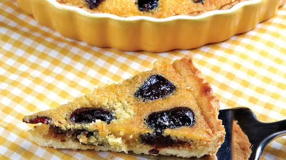  تارت خرما و زردآلو و روش  طرز تهیه