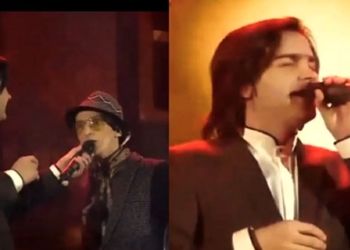 فیلم آواز باشکوه احساسی محسن یگانه /  مرتضی پاشایی را برد بالای استیج دونفره با صدای ترکیبی شاهکار کردند