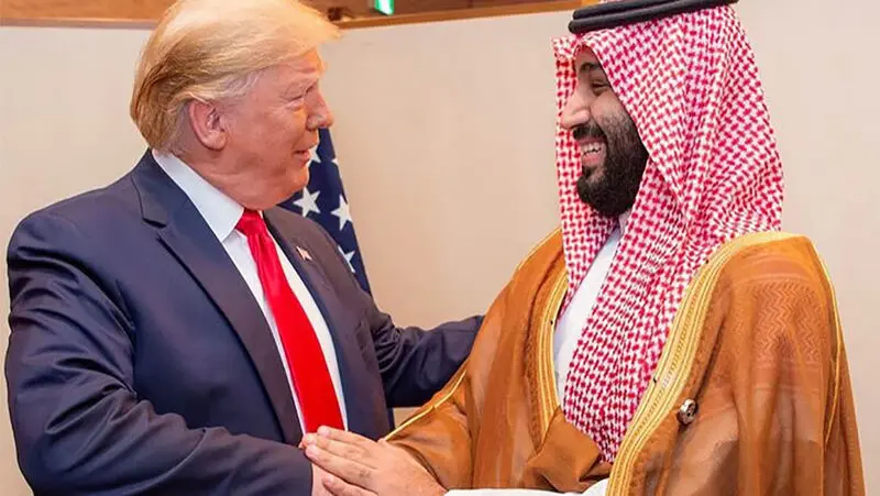 ترامپ و بن سلمان