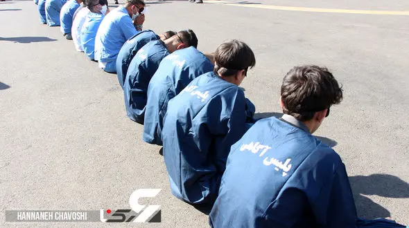 دستگیری ۲۱ نفر از اراذل و اوباش