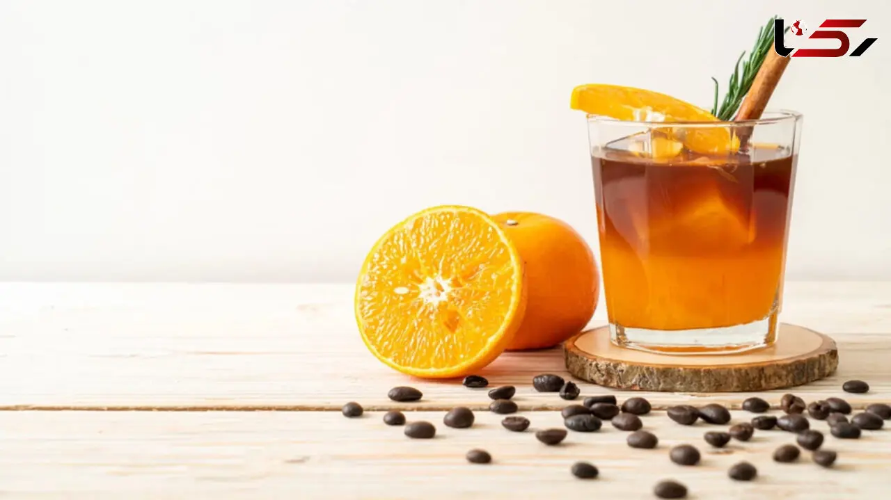 آیس کافی پرتقالی چطور درست میشه؟