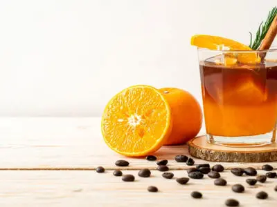 آیس کافی پرتقالی چطور درست میشه؟