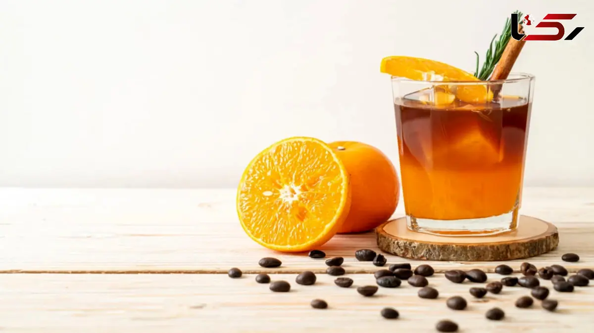 آیس کافی پرتقالی چطور درست میشه؟
