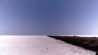 زیبایی های دریاچه نمک دامغان به روایت تصویر+ فیلم