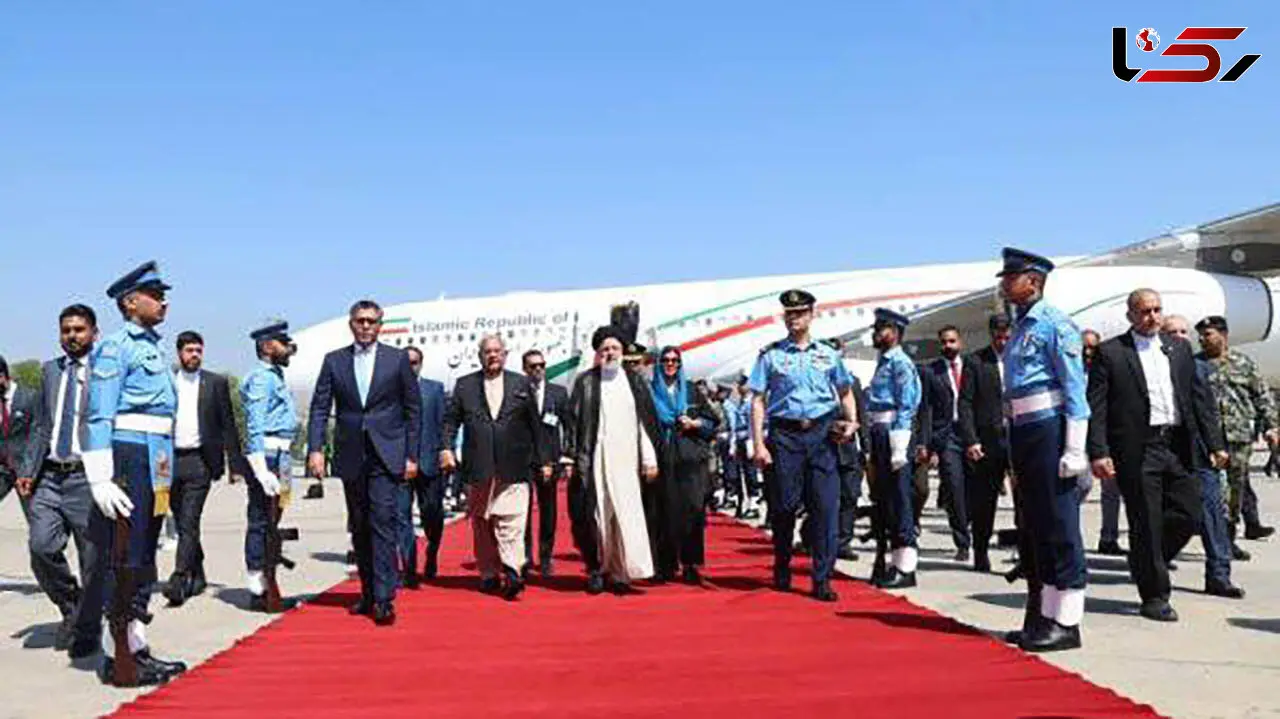 رئیس جمهور وارد اسلام آباد پاکستان شد