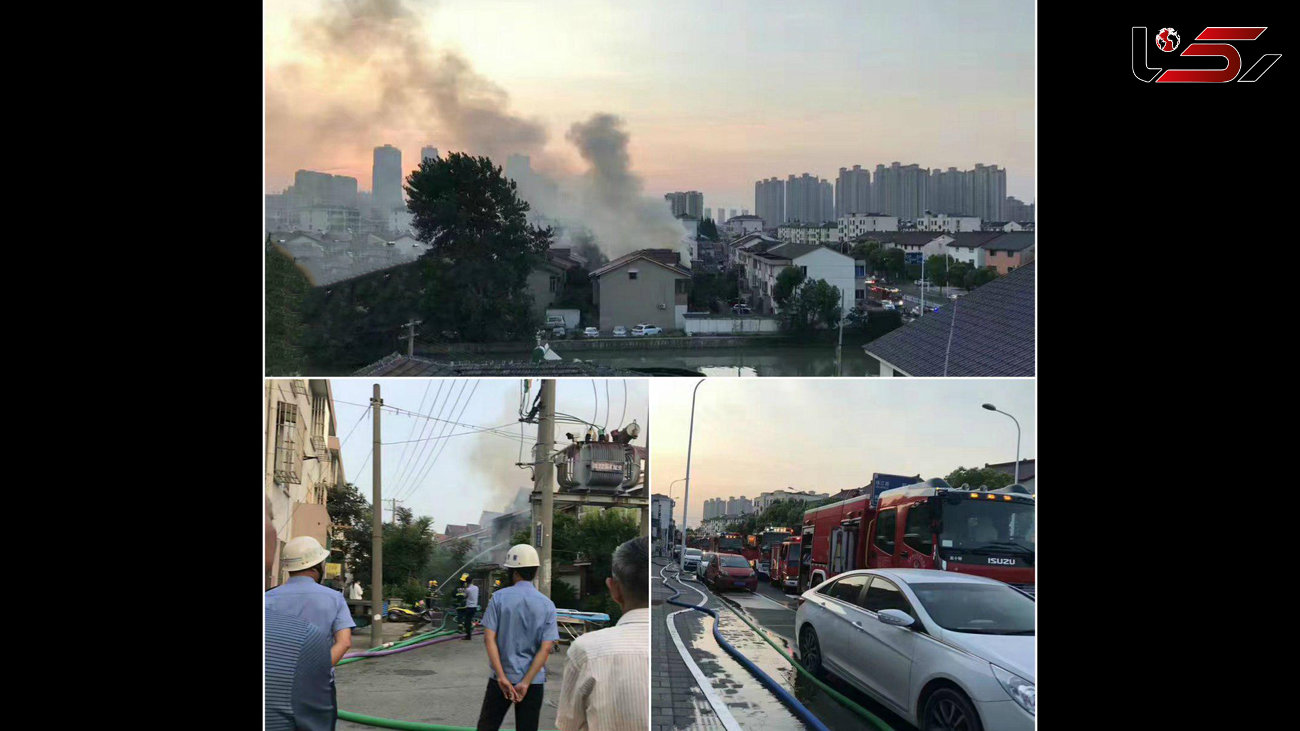 کشته شدن 22 نفر در آتش سوزی یک ساختمان در چین + عکس 