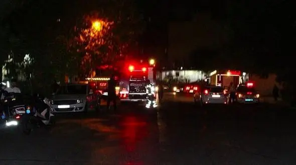 گرفتار شدن 2 دختر جوان تهرانی در شعله های آتش یک ساختمان