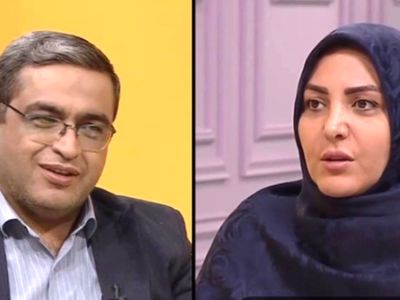 فیلم / المیرا شریفی‌مقدم: خواهر شوهرم توی هر مناسبتی به شوهرم زنگ میزنه میگه کادو چی گرفتی / سعید عزیزی:  خواهره مشکل داره ...