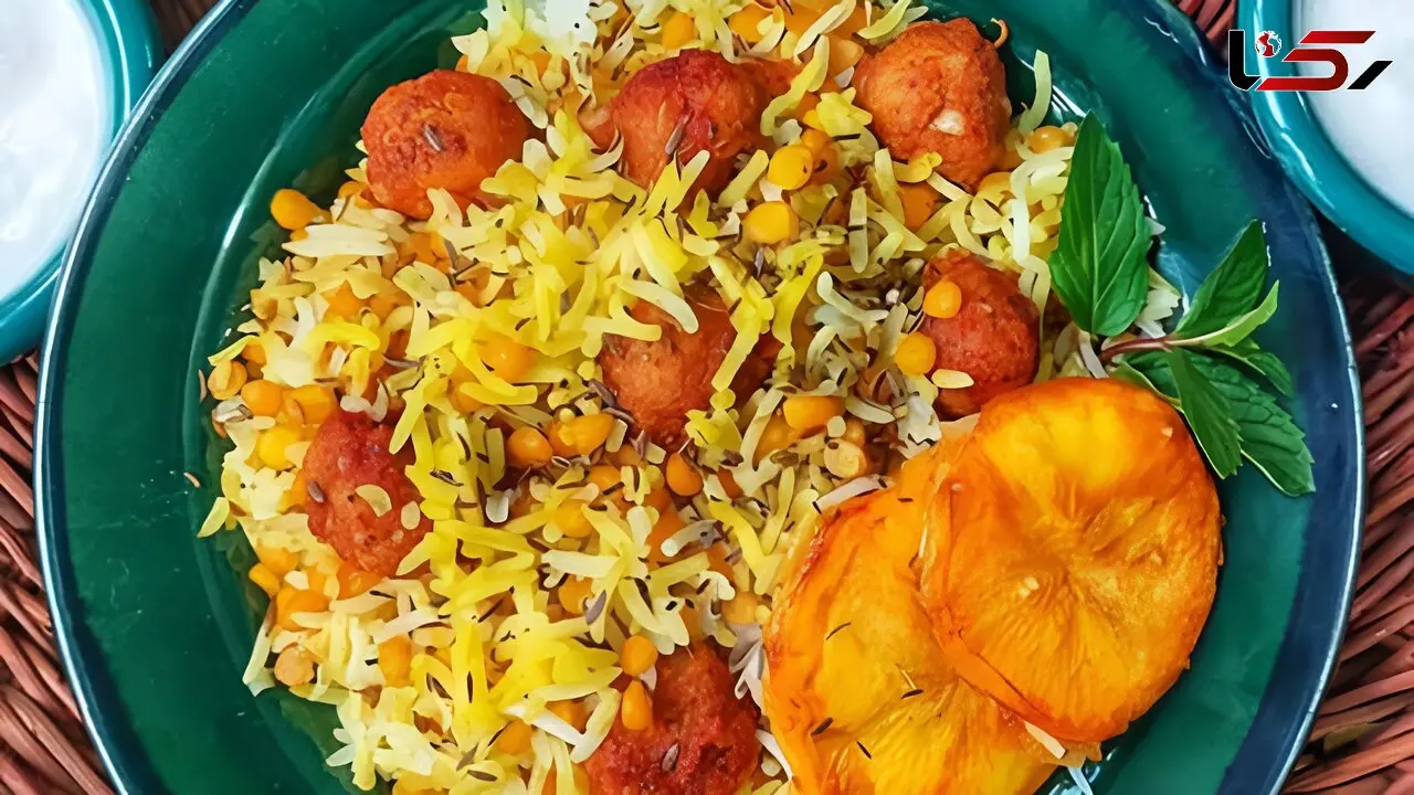 طرز تهیه لپه پلو کرمانی؛ پلوی خوشمزه و متفاوت با گوشت قلقلی