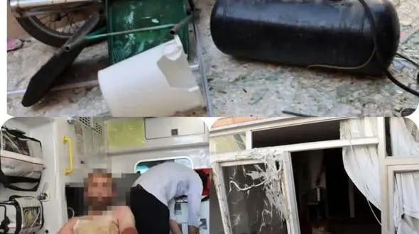 انفجار وحشتناک خانه در اصفهان!/ پدر و پسر مصدوم شدند!