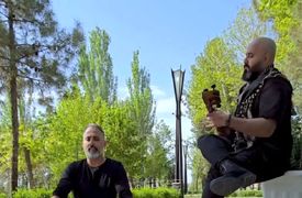 فیلم/ آواز اصیل؛ ترکاشوند سرمزار اسطوره شجریان بزرگ همه رو محو تماشای خودش کرد