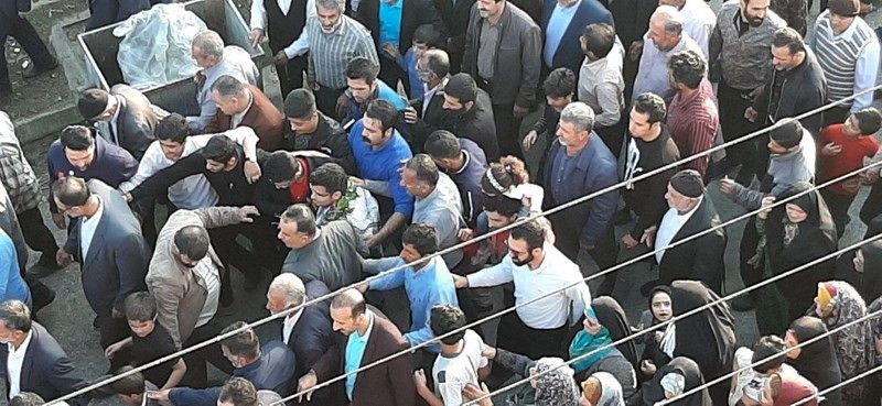 گزارش تصویری استقبال از زائر گمشده امیرمحمد نوچمنی زائر اربعین حسینی در زادگاهش 
