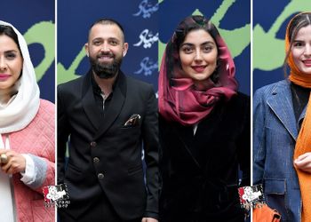 نگاهی به تیپ و استایل شیک هنرمندان در اکران فیلم «صیاد» با درخشش  استایل اسپورت غزاله اکرمی، مانتو سنتی سوگل طهماسبی و استایل مشکی هلیا امامی، محمدرضا شریفی‌نیا و ...