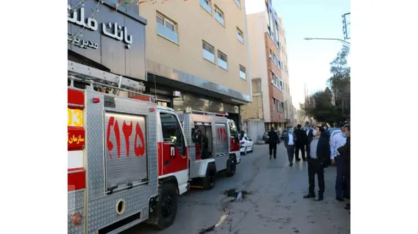 جزئیات آتش‌سوزی بانک ملت اصفهان / 3 مصدوم تا کنون 