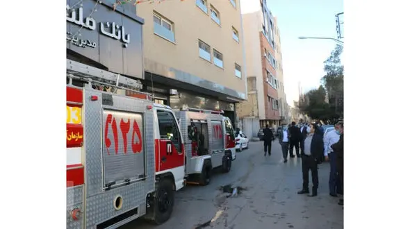 جزئیات آتش‌سوزی بانک ملت اصفهان / 3 مصدوم تا کنون 