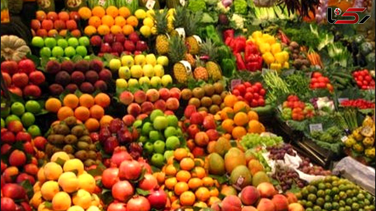 قیمت میوه و سبزی در بازار امروز دوشنبه 8 دی ماه 99 + جدول